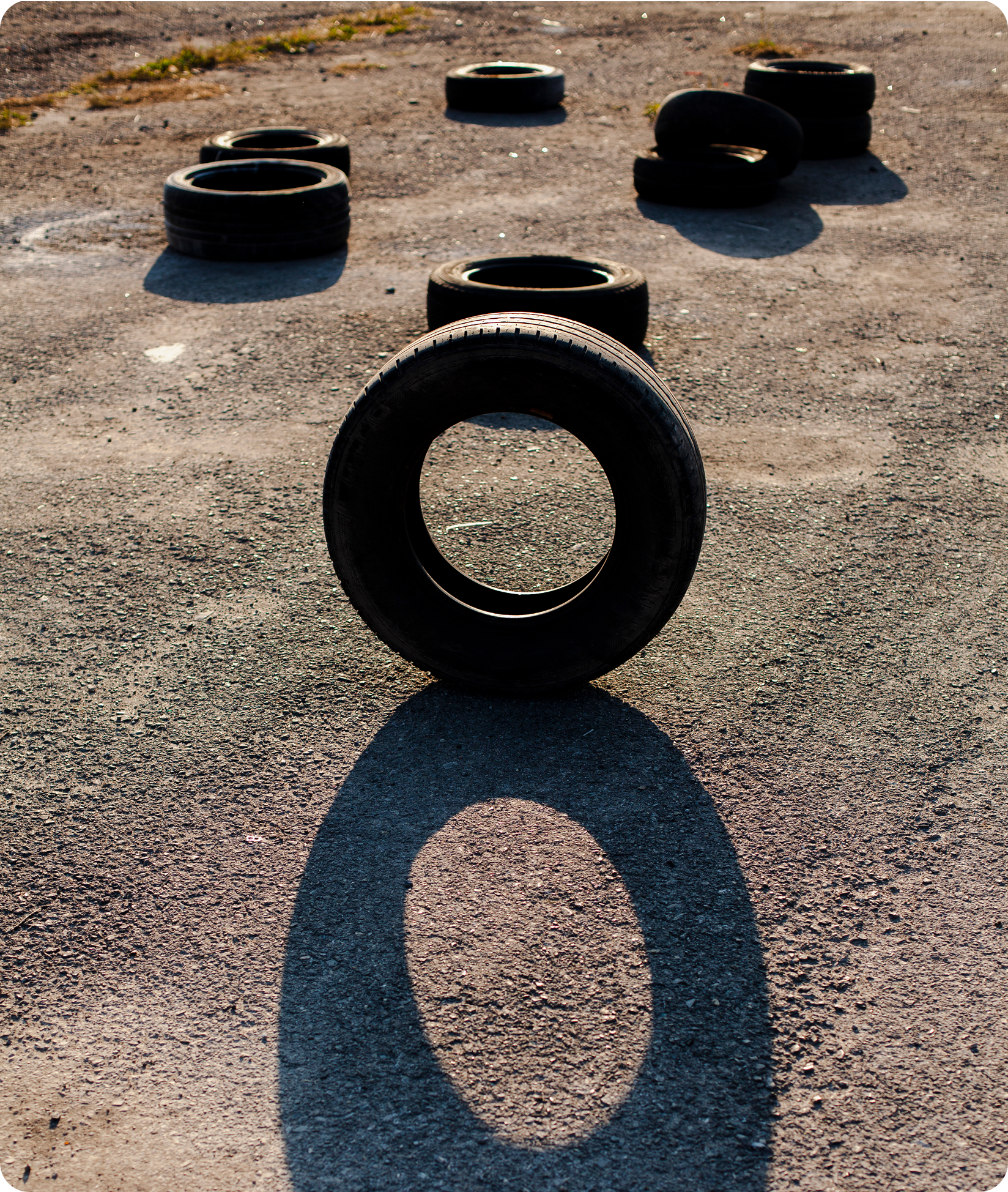 Tire recycling process